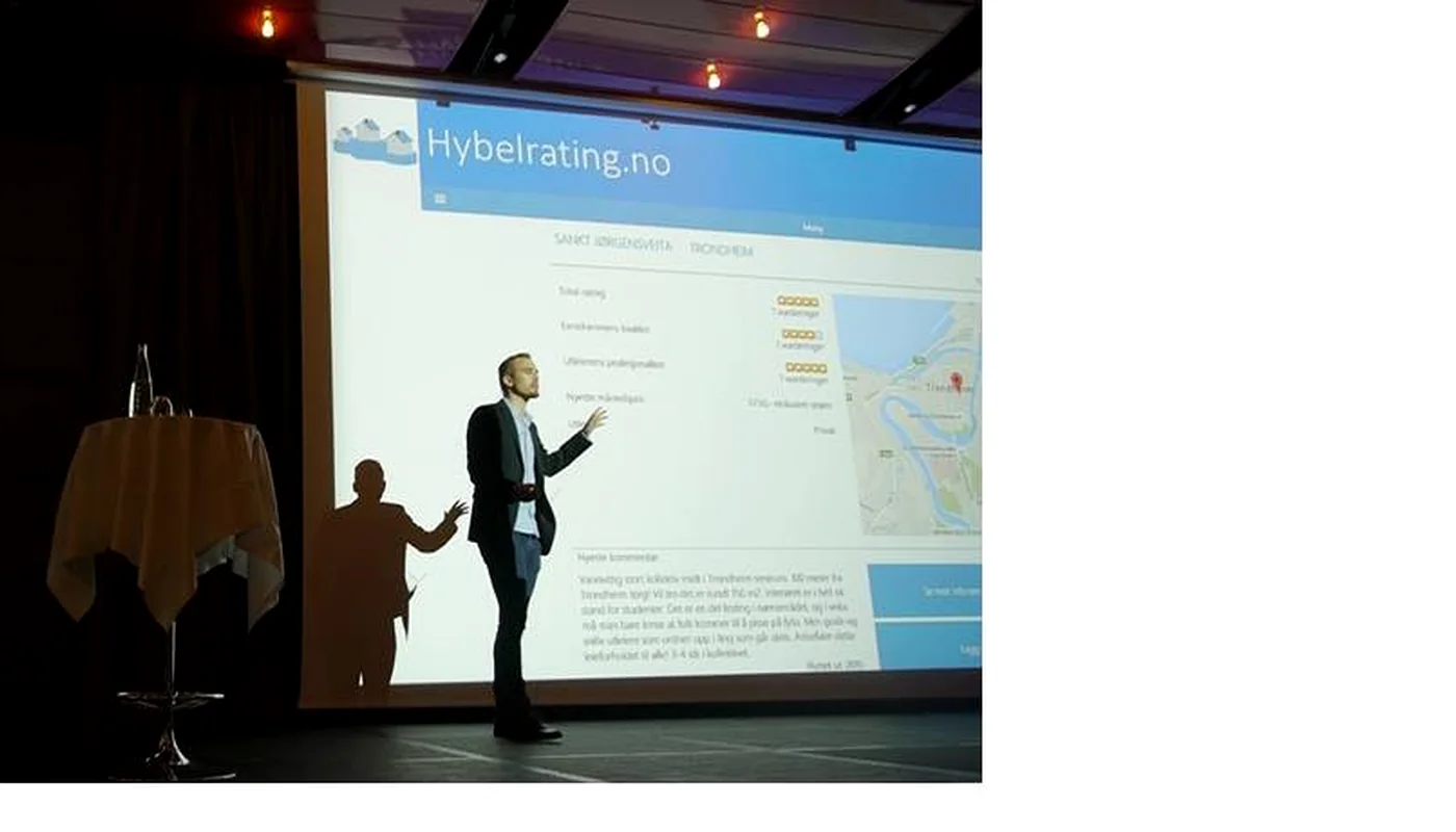 Alexander presenting Hybelrating