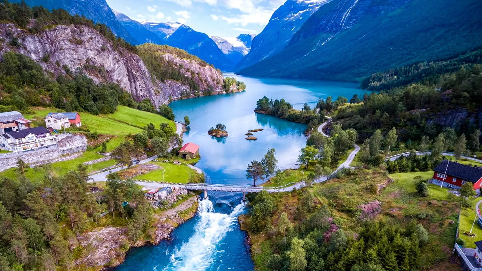 Loen landscape in Stryn
